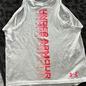 Girls under armor tank